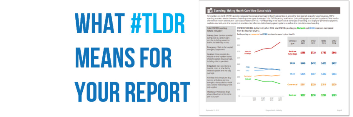 What #TLDR Means For Your Report