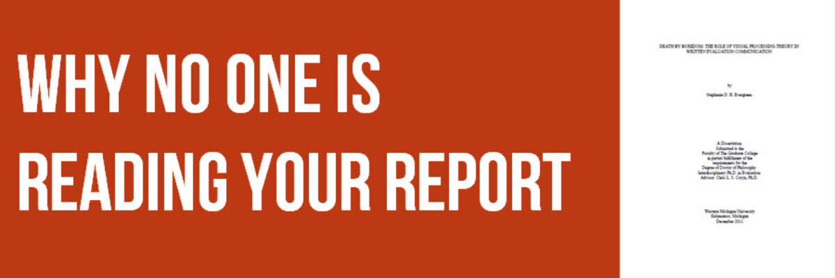 Why No One is Reading Your Report
