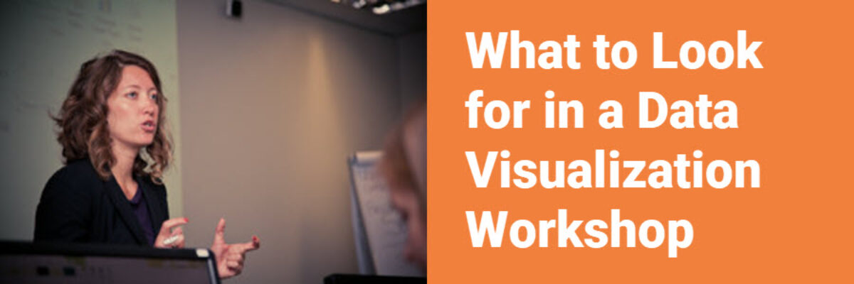 What to Look for in a Data Visualization Workshop