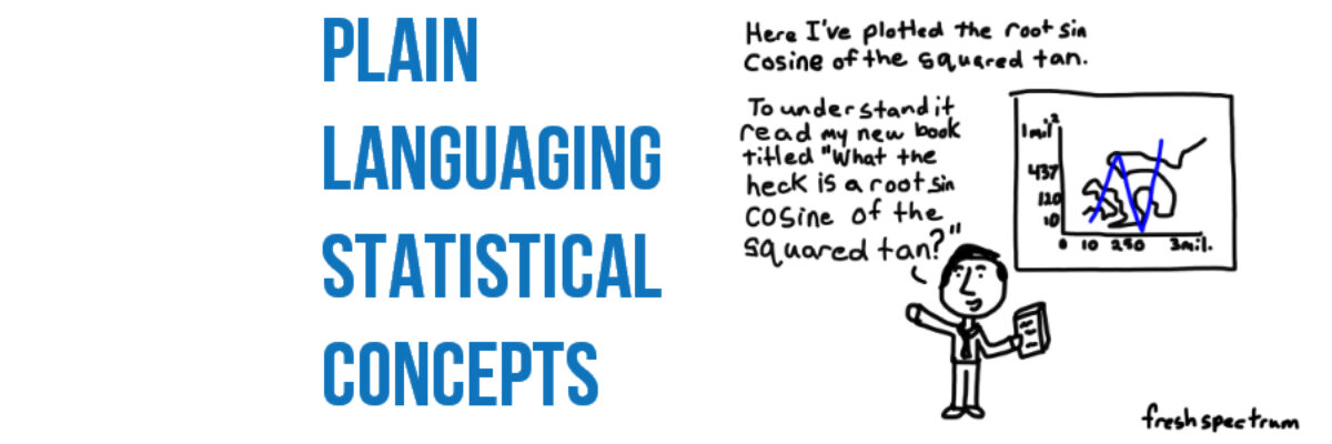 Plain Languaging Statistical Jargon
