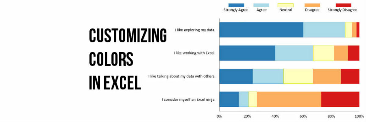 Customizing Colors in Excel