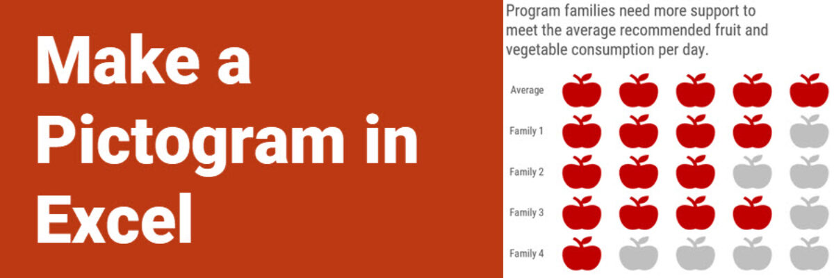 Make a Pictogram in Excel